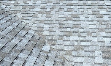 Asphalt Shingle Roof. Quarry Grey.